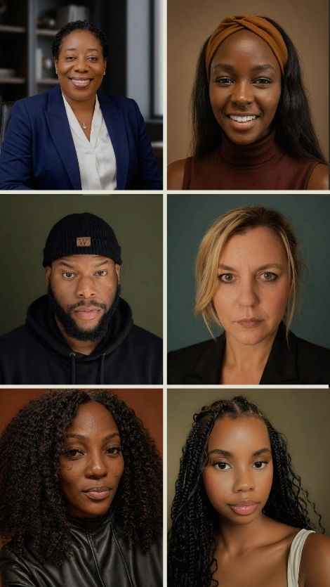 Photos of management team